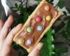 Petits biscuits aux deux chocolats et smarties