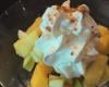 Salade de fruits avec sa Chantilly par Marie