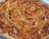 Tarte aux pommes crémeuse