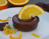 Mousse au chocolat et zeste d'orange