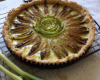 Tarte aux poireaux indienne