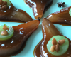 Croquant caramélisé aux poires et aux marrons glacés