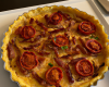 Tarte à la tomate et lardons