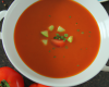 Soupe de tomates aux pommes