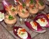 Verrine de mousse de crevettes