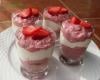 Verrines de tiramisu aux fraises rapides