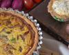 Quiche Lorraine riche en parmesan