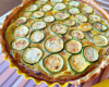 Tarte courgettes-brousse