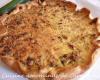 Clafoutis de courgettes au fromage fines herbes