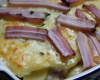 Gratin dauphinois au jambon cru