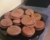 Macarons au chocolat économiques