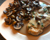 Escalopes de dinde aux champignons gourmandes