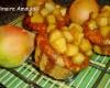 Petits gâteaux aux poires et caramel au beurre salé