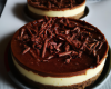 Cheesecake aux deux chocolats