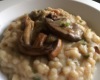 Risotto aux champignons au thermomix