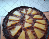 Tarte ananas - chocolat