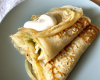 Crêpes au fromage blanc