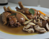 Lapin au cidre et aux champignons