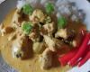 Curry de poulet, inspiration Thaï