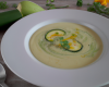 Velouté minute aux courgettes