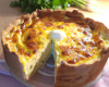 Quiche soufflée au fromage