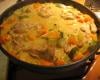 Curry de dinde aux courgettes et carottes