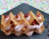 Millefeuille crousillant à la chantilly de gariguettes