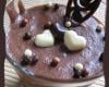 Mousse au chocolat sans sucre et goût caféiné