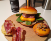 Burger Laguiole AOP et bacon