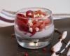 Verrine de Carpaccio de Bœuf et betterave feta et vinaigre de framboise