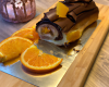 Bûche à l'orange et au nutella