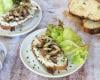 Tartines au fromage frais et champignons