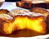 Brioche comme pain perdu à la Fourme d'Ambert