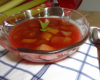 Compote fraises rhubarbe