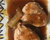 Cuisses de poulet sauce foie gras