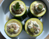 Courgette farcie aux douceurs maritimes