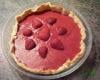 Tarte miroir aux fraises