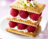 Le mille-feuilles de Petits Beurre aux framboises