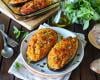 Barquettes d'aubergines au riz