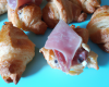 Mini-croissants au Roquefort et jambon