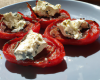 Tomates aux anchois et au chèvre