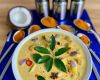 Curry au lait de coco: recette super facile! 