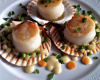 Champerloises et coquilles Saint Jacques