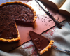 Tarte au chocolat amer