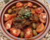 Tajine d'agneau aux tomates confites