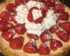 Tarte aux fraises et à la crème pâtissière