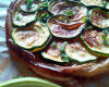 Tarte tatin de courgettes