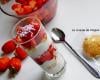 Verrine fraises et yaourt