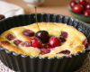 Clafoutis traditionnel aux cerises