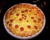 Clafoutis aux tomates cerises et vache qui rit